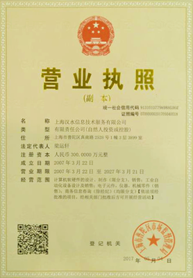 上海漢水信息技術服務有限公司企業簡介